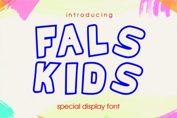 Adding a Touch of Playful Polish with the Fals Kids Font