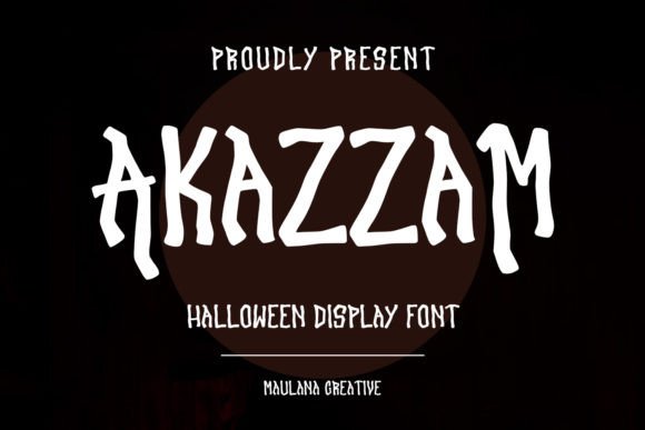 Akazzam: The Bold Display Font for Brands That Want to Stand Out