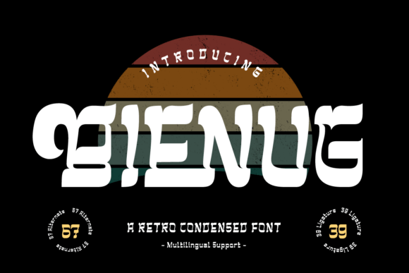 Bienug: The Classic Modern Font for Creative Hands