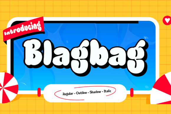 Blagbag: A Font with a Confident, Contemporary Pulse