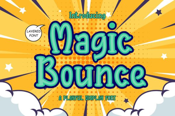 Enhancing Editorial Design with the Magic Bounce Font