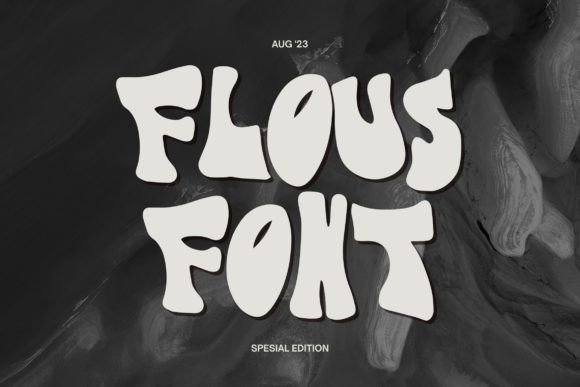 Flous: An Editorial Font Built for Bold Statement Headings
