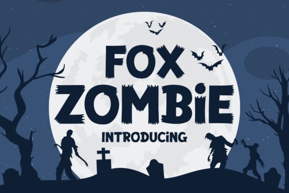 Fox Zombie: A Display Font with Editorial Character