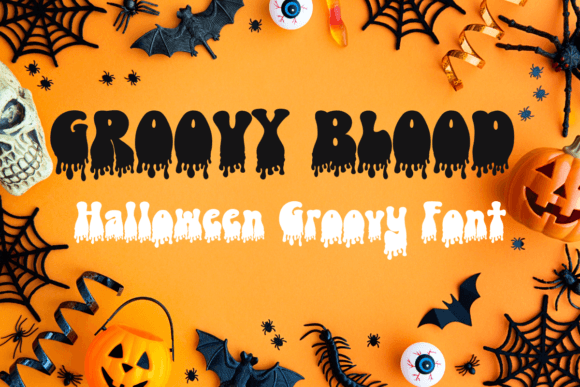 Groovy Blood: A Versatile Display Font for Modern Web Projects