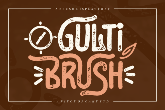 Gulti Brush: A Display Font for Editorial Personality
