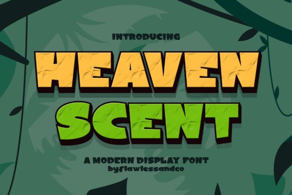 Heaven Scent Font: Energizing Modern Campaigns