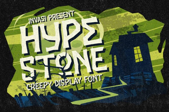 Hypestone Font: Testing a Spooky Display Font in Real Web Design