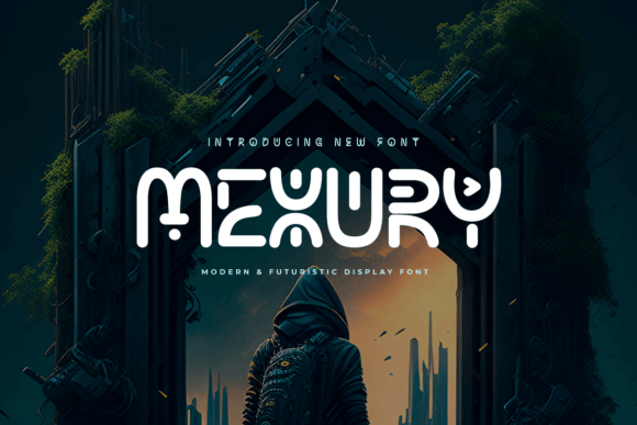 Mexury Typeface: A Futuristic Font for Modern Web Design