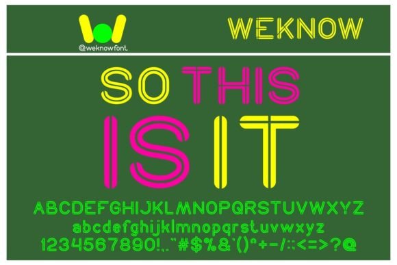 So This is It: A Display Font Built for Modern Branding