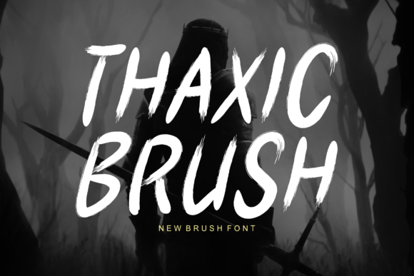 Thaxic Brush Font: A Bold Choice for Crafters and Product Creators