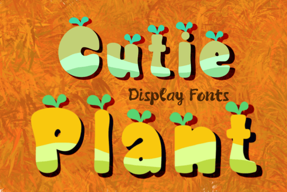 The Cutie Plant Font: Adding Organic Charm to Your Creations