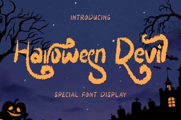 The Halloween Devil Font for Crafters and Creators