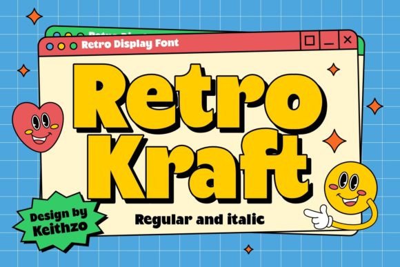 The Retro Kraft Font: A Display Typeface for Building a Cohesive Business Brand