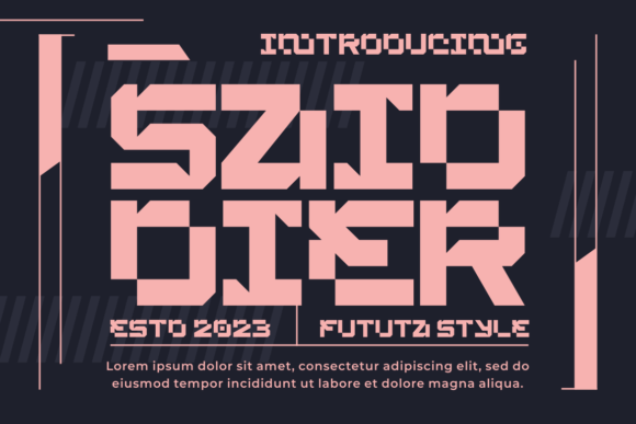 The Said Dier Font: Elevating Small Business Branding with Style