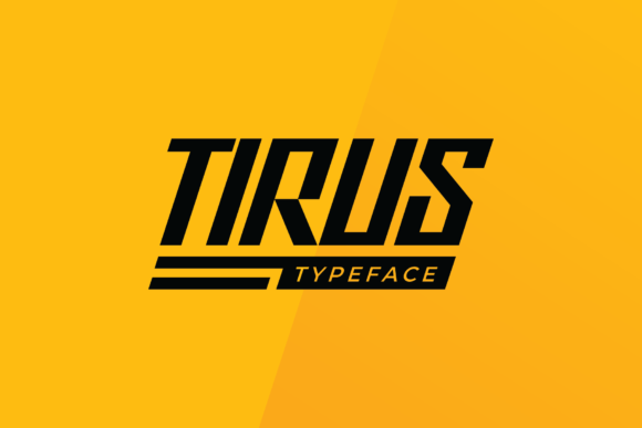 Tirus: The Digital Designer's Modern Display Font